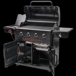 Char-Broil Gas2Coal Special Edition 4 - hybridgrill (gasgrill/kulgrill) med 4 brændere