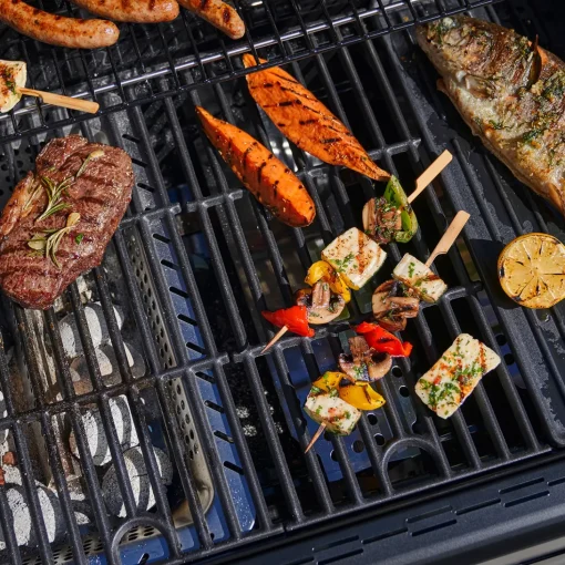 Char-Broil Gas2Coal Special Edition 4 - hybridgrill (gasgrill/kulgrill) med 4 brændere