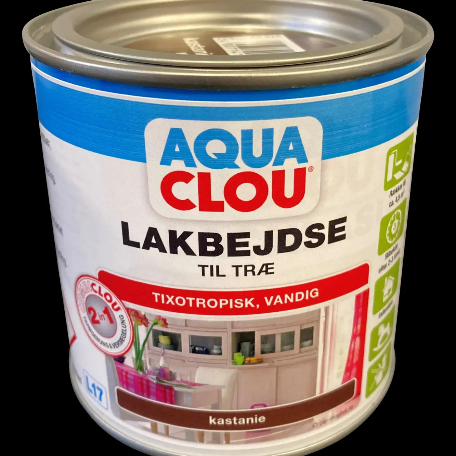 Clou Combi L17 lakbejdse kastanie 370 ml