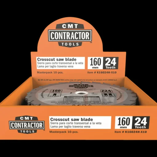 CMT savklinge Contractor 160x2,2x20 Z24W 10 stk pakke