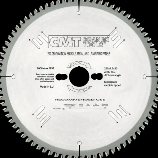 CMT savklinge 160x2,2x20 mm. Z40 NE neg.