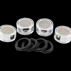 Cyan luftblander 22,1 mm 4 stk krom