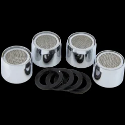 Cyan luftblander 22,1 mm 4 stk krom
