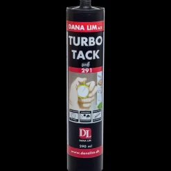Dana Lim Turbo Tack 291 montagelim hvid 290 ml