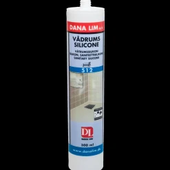 Dana proff vådrumssilicone 512 antracit 300 ml