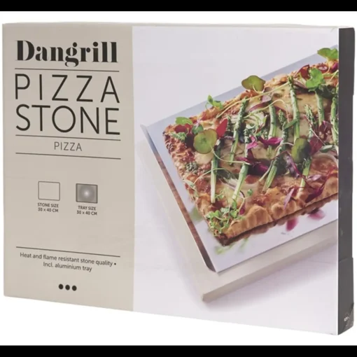 Dangrill pizzasten 30x40 cm