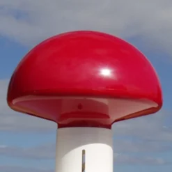 DanoMast plasttopbeslag 2 - 8 meter 50 mm.