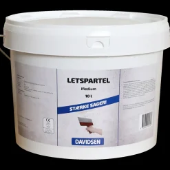 Davidsen spartelmasse medium grå 10 L