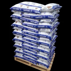 Davidsen træpiller 8 mm - palle med 900 kg / 60 poser á 15 kg