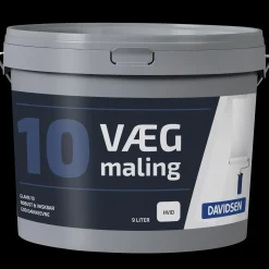 Davidsen vægmaling 10 hvid 9 L