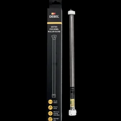 Debel batterimotor til rullegardin hvid 25 mm