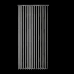 Debel lamelgardin komplet Line, grå 100x250 cm.