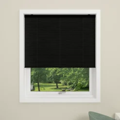 Debel LR plissegardin  sort 70x160 cm