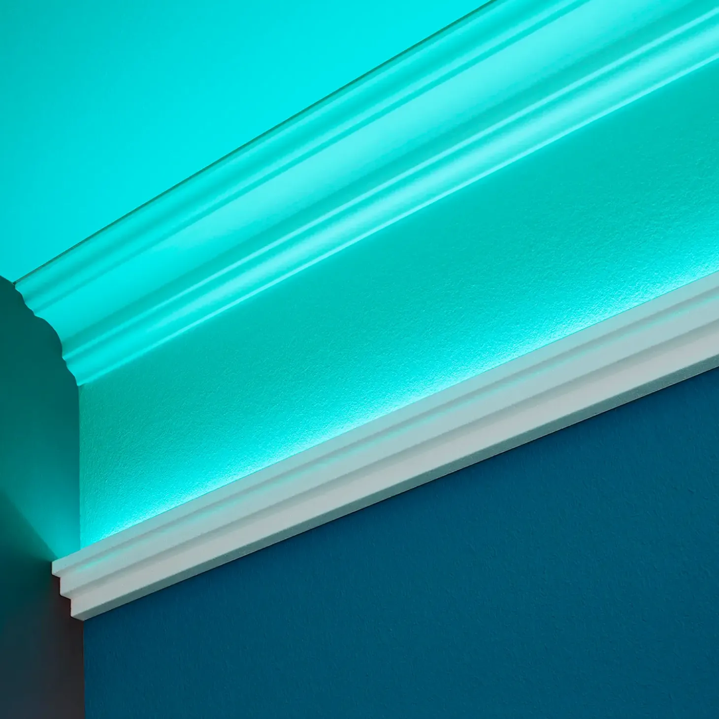 Decosa vægliste G36 til LED lys 38x48 mm 2 m