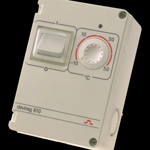 DEVIreg 610 termostat IP44 10 A 2-pol