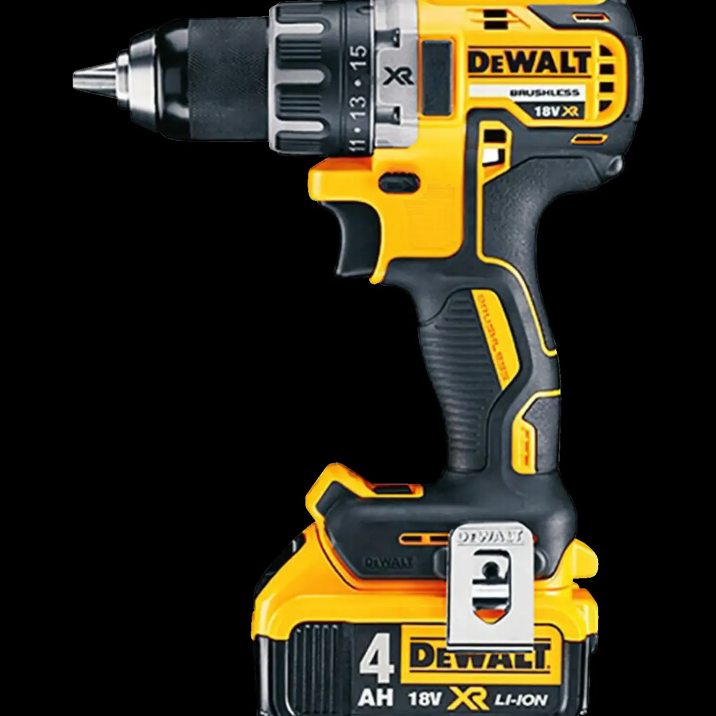 DeWALT DCD791 18V XR bore/-skruemaskine inkl. 4,0 Ah batteri