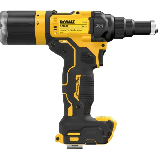 DeWALT DCF403NT-XJ nittepistol 18V XR til 2,4-4,8 mm nitter solo