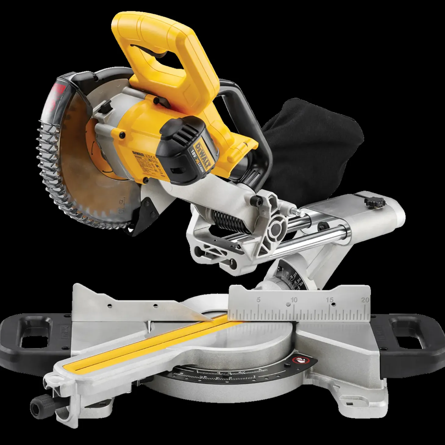 DeWALT DCS365N-XJ kap-/geringssav 18V solo 184mm