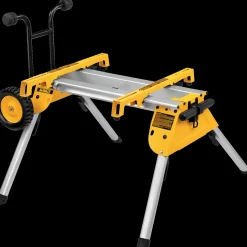 DeWALT DE7400 arbejdsstation med hjul til bordsave