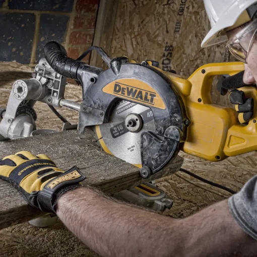 DeWALT DWS773 kap-/geringssav 1300 W Ø216 mm m/udtræk