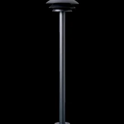 DL25 udendørs havelampe mat sort, Ø25 cm