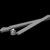Dorma fladform arm til TS 83/TS 73 dørlukker sølv