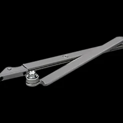Dorma fladform arm til TS 83/TS 73 dørlukker sølv