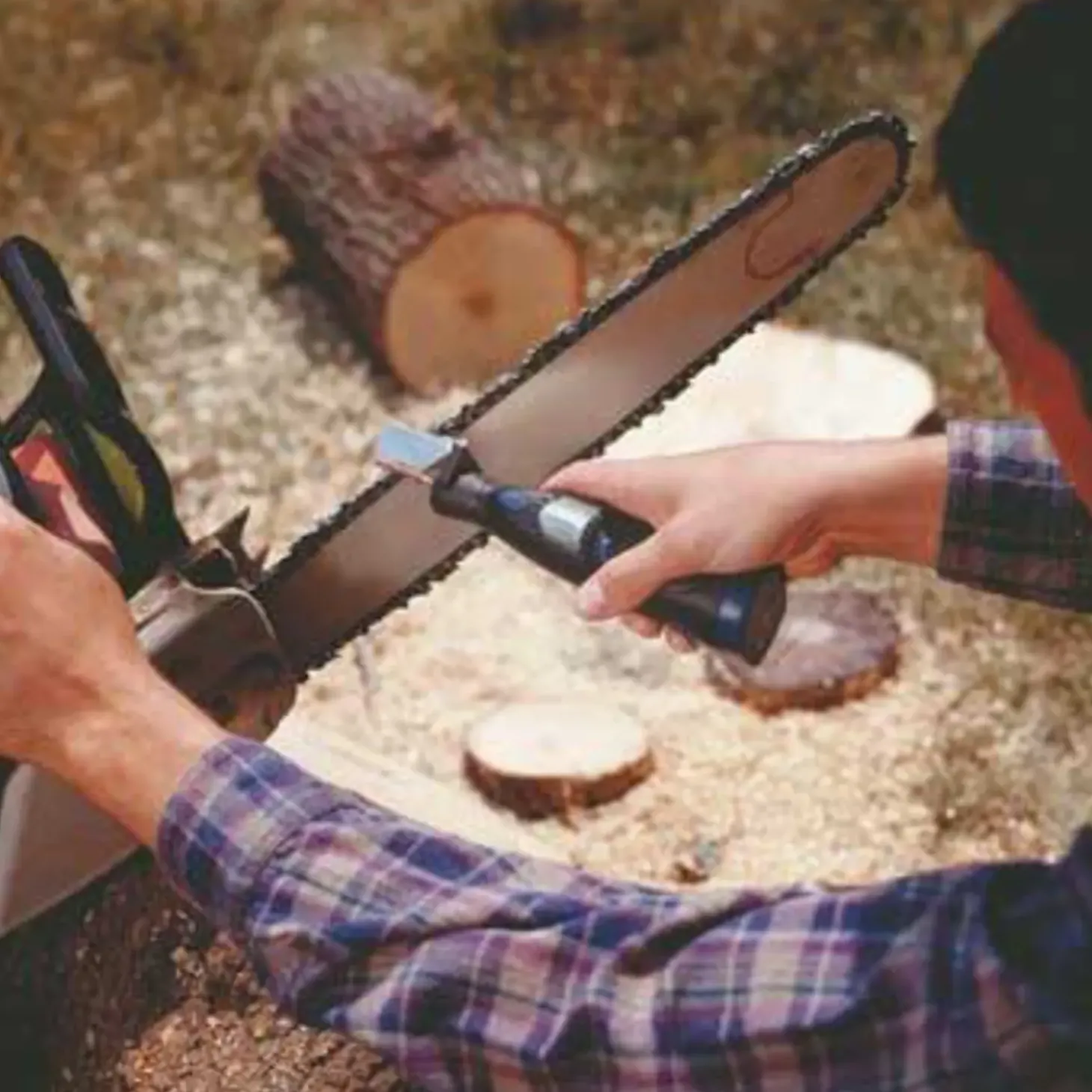 Dremel slibesten til kædesav 454JA Ø4,8 mm. 3 stk.