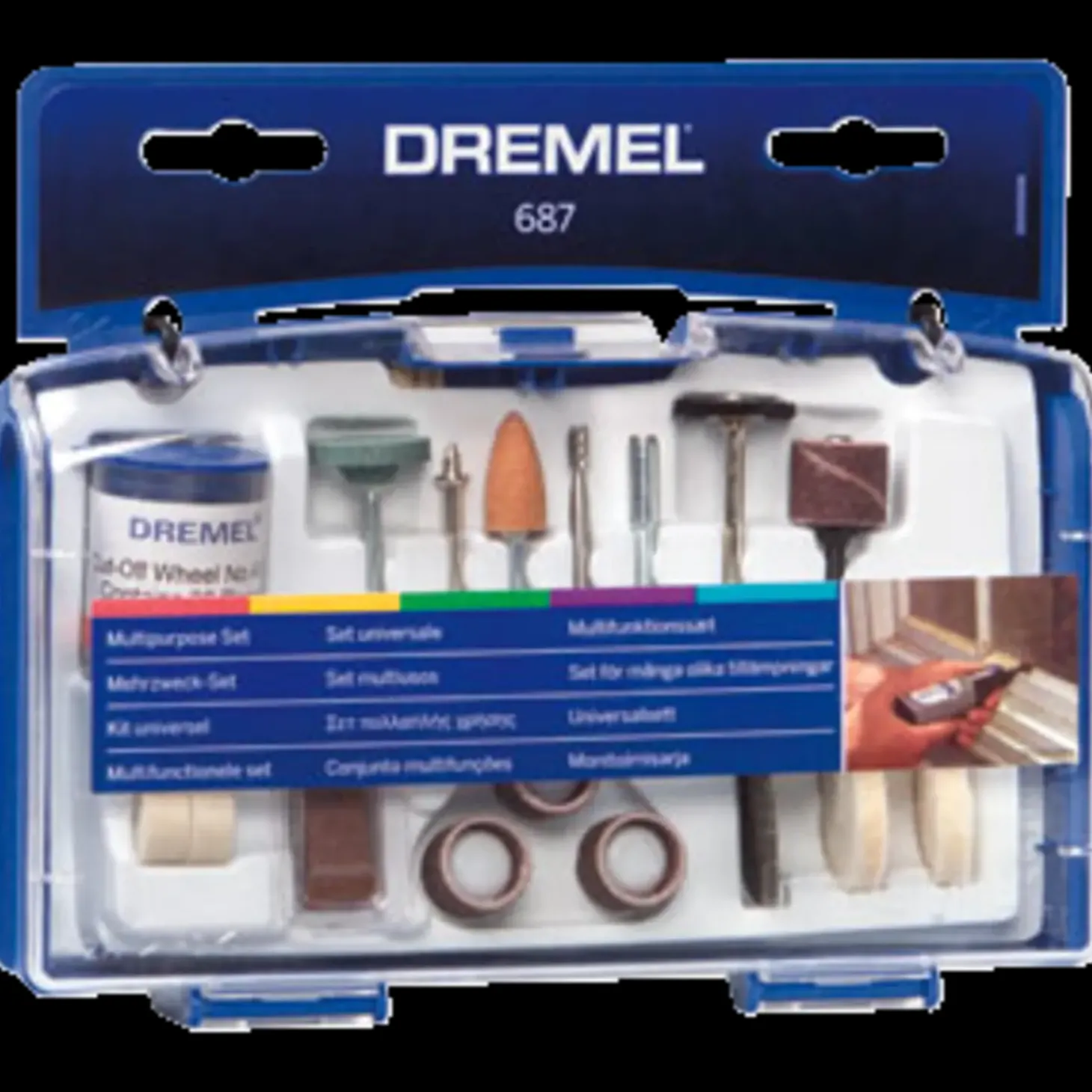Dremel tilbehørssæt Multi 687 med 52 dele