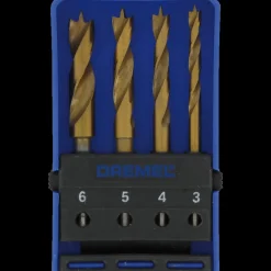 Dremel træboresæt 636 - 4 stk.