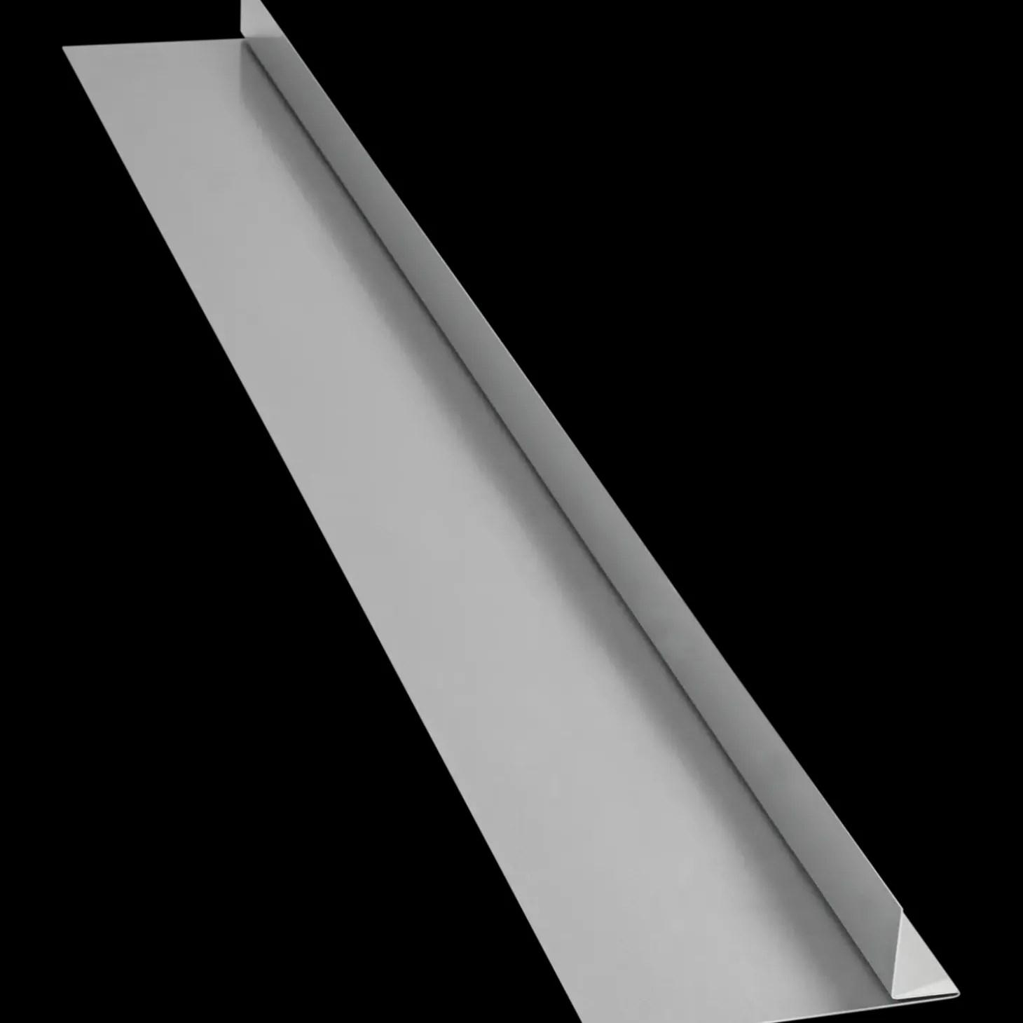 DS Stålprofil Vandnæse type 229 hvid - 3M