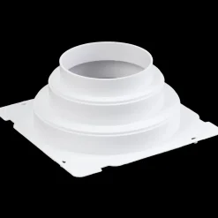 Duka overgangsstykke type 1 Ø133 mm/140/52 hvid
