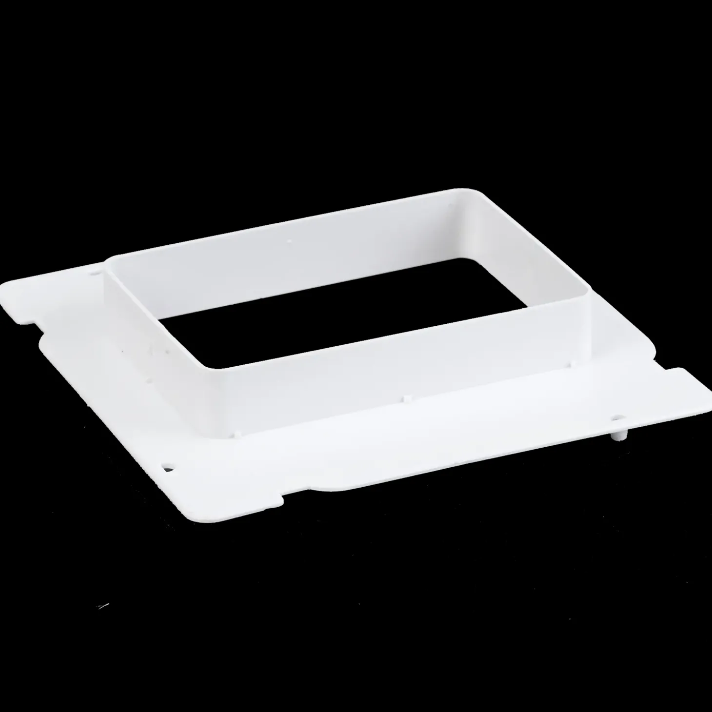 Duka overgangsstykke type 6A hvid 10x15 cm