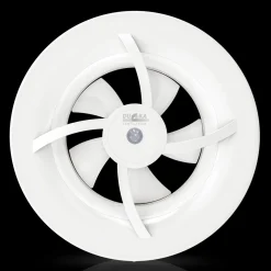 Duka S7 ventilator m/9 funktioner Ø100-125 mm hvid