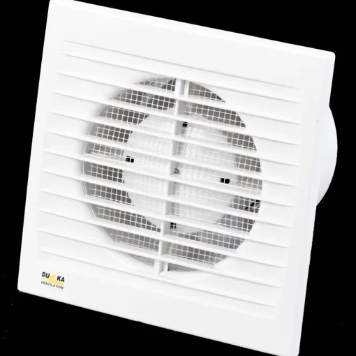 Duka ventilator EL 600 TH fugt og tidsstyret  Ø100 mm.