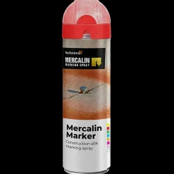 DVA mercalin mærkespray fluo 500 ml rød
