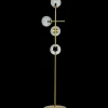 Dyberg Larsen Como gulvlampe smoke/messing
