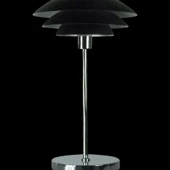 Dyberg Larsen DL31 bordlampe mat sort