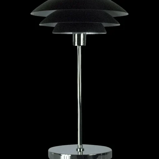 Dyberg Larsen DL31 bordlampe mat sort