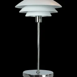 Dyberg Larsen DL31 bordlampe mat hvid