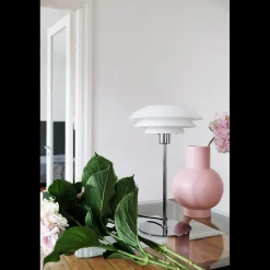 Dyberg Larsen DL31 bordlampe opal glas