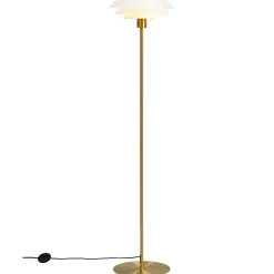 Dyberg Larsen DL31 gulvlampe messing