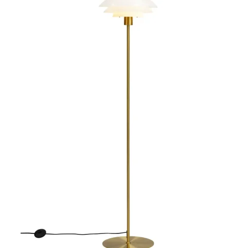 Dyberg Larsen DL31 gulvlampe messing