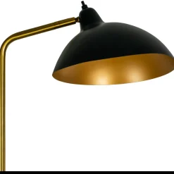 Dyberg Larsen Futura gulvlampe sort/messing