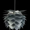 Dyberg Larsen Illumin DIY-pendel Alulook Ø35cm m/hvid stofledning E14