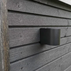 Dyberg Larsen Læsø udendørs væglampe up/down sort