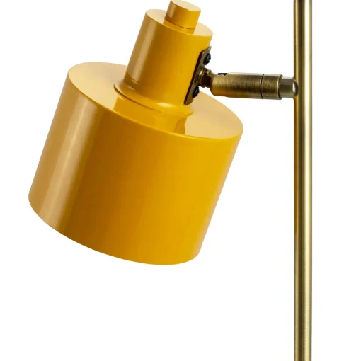 Dyberg Larsen Ocean bordlampe tyrkis/karry/messing