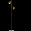 Dyberg Larsen Ocean gulvlampe karry/messing/turkis