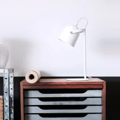 Dyberg Larsen Oslo bordlampe hvid