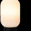 Dyberg Larsen riflet bordlampe E27 opal